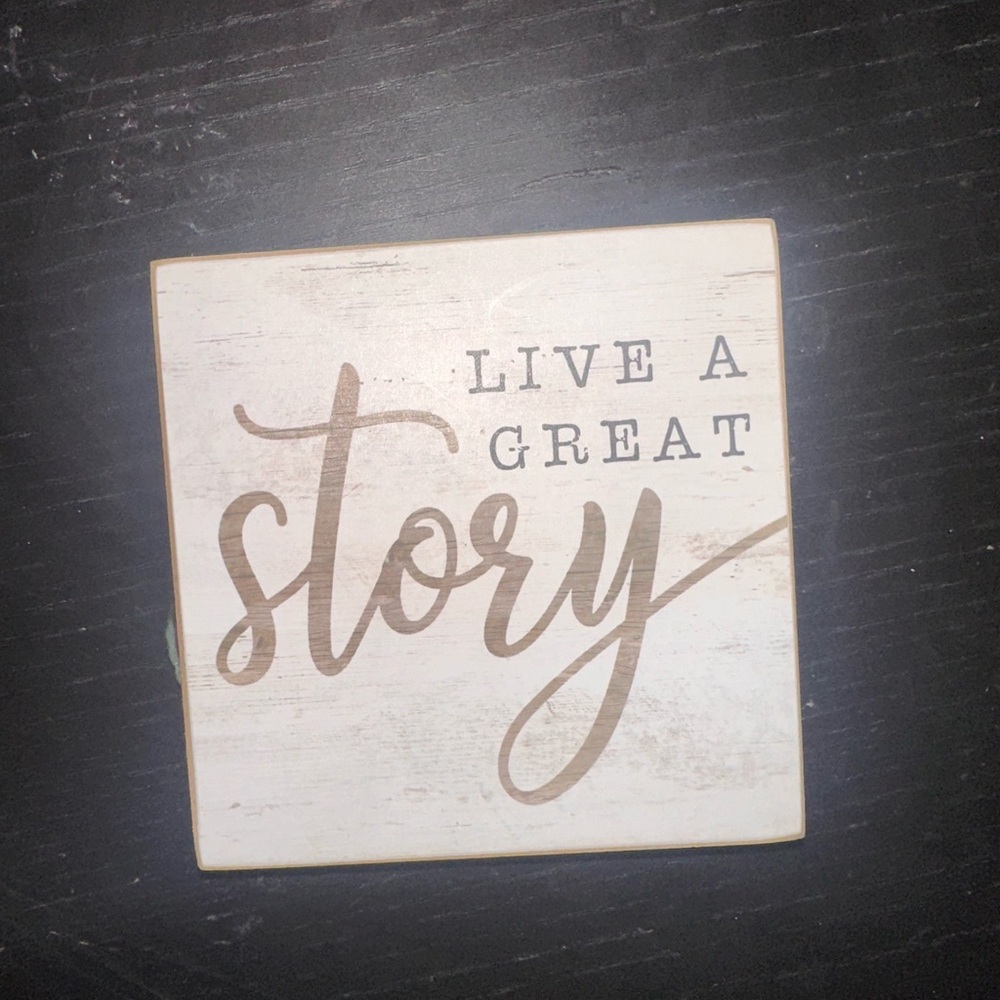 Inspirational White and Brown Wall Decor